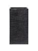 Beliani Outdoor Blumentopf DION in Schwarz - (W) 40 x (H) 77 x (L) 40 cm