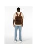 Greenburry Vintage Business-Rucksack Leder 36.5 cm Laptopfach in braun