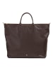 DuDu Judith Shopper Tasche Leder 41 cm in coffee brown