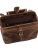 Greenburry Vintage Umhängetasche Leder 24 cm in brown