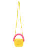 myMo at night Damen Handtasche in Gelb Pink Mehrfarbig