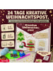 ROTH Adventskalender Kreative Weihnachtspost in Beige