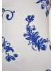 myMo Women Dress in Wollweiss Blau