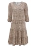 Laura Scott Jerseykleid in taupe-geblümt