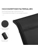 Outsunny Gartenliege-Set,59cm x 169cm x 66cm,schwarz
