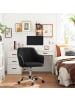 SONGMICS 2er-Set: Bürostuhl Tyra in Schwarz - (B)58 x (H)96 x (T)60.8 cm