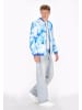 MO Men Jacket in blue multicolor
