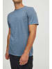 CASUAL FRIDAY Rundhals Basic T-Shirt Meliert CFThor in Blau