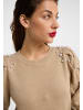 faina Strickpullover in Beige