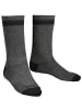 IXS DOUBLE SOCKS 2 PAIRS in Schwarz