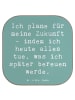 Mr. & Mrs. Panda Bierdeckel Spruch Lebensziele und Abenteuer mit... in Meeresbrise