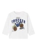 name it Langarmshirt Rundhals Monstertruck Longsleeve 3D Patch-Print in Weiß-2