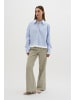 Karen By Simonsen Langarm - Hemd KBTessa Loose fit in Light Blue Stripe