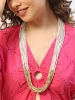 IZIA Halskette in Gold Mehrfarbig