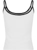 Urban Classics Tanks & Camis in froggreen/white+white/black