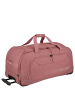 travelite Kick-Off - Rollenreisetasche 77 cm XL (schwarz) in rose