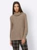 Heine Pullover in beige-champagner-meliert