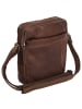 The Chesterfield Brand Wax Pull Up Umhängetasche Leder 19.5 cm braun