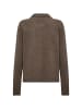 Levete Room Pullover LR-ELOISE in L9894 - COFFEE MELANGE