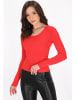 faina Women Sweater in red