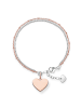 Thomas Sabo Armband Herz in roségoldfarben, silberfarben