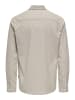 ONLY & SONS Oxford Hemd in Chinchilla