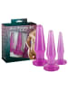 You2Toys Analplug Training-Set in lila