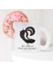 Mr. & Mrs. Panda Teetasse Stinktier Handstand mit Spruch in Transparent
