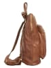 Samantha Look Rucksack echt Leder in cognac