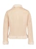 CARTOON Bikerjacke mit Kunstfellkragen in beige