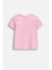 Coccodrillo T-Shirt mit kurzen Ärmeln in gedämpftes Rosa