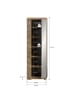 ebuy24 Kleiderschrank Scout Eiche 62 x 37 cm