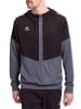 erima Squad Kapuzensweat in schwarz/slate grey