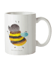 Mr. & Mrs. Panda Kindergartentasse Hummel flauschig ohne Spruch in Weiß