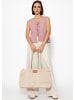 SASSYCLASSY Musselin Top mit Schleifenverschluss in Rosa