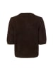OPUS Strickpullover Puvet in schoko - 0001