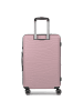 Franky Dallas 3.0 4 Rollen Kofferset 3-teilig mit Dehnfalte in old rose