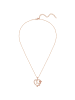 Rafaela Donata Kette Herz/Schmetterling/Rose aus Sterling Silber mit Zirkonia in roségold