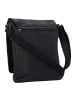 The Chesterfield Brand Wax Pull Up Umhängetasche Leder 22 cm in schwarz