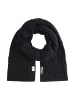 Carlo Colucci KnittedScarf Corazza in Schwarz