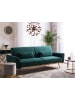 Beliani 3-Sitzer Sofa EINA in Grün/Kupfer - (W) 210 x (H) 86 x (L) 81 cm