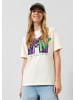 QS T-Shirt  in  20D0_hellgelb