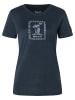 super.natural W PALM ISLAND BIO J TEE in blau