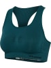 Hummel Hummel Top Hmlmt Yoga Damen Atmungsaktiv Dehnbarem Feuchtigkeitsabsorbierenden Nahtlosen in DEEP TEAL