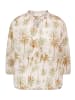 CARTOON Casual-Bluse mit Raffung in Nature/Green