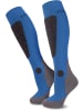 normani 2 Paar Ski-Kniestrümpfe New-Style in Blau/Dunkelgrau/Grau
