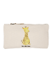 Mr. & Mrs. Panda Pouch Giraffe Zufrieden ohne Spruch in Weiß
