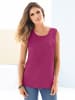Sieh an! Top in fuchsia