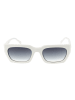 Ana Hickmann Frauen Sonnenbrille Rechtwinklig Weiß