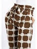 faina Damen Hose in Kamel Weiss